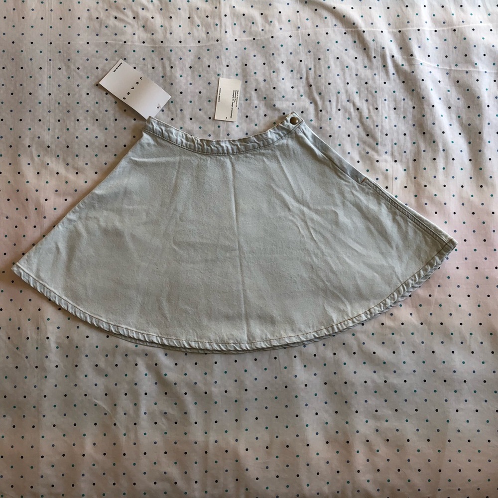 American Apparel Denim Circle Skirt